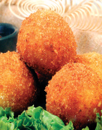Mashed Potato Balls with Cheese
